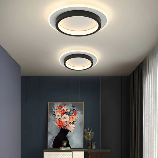 Runde Deckenleuchte – Stylischer Rahmen & Modernes Design