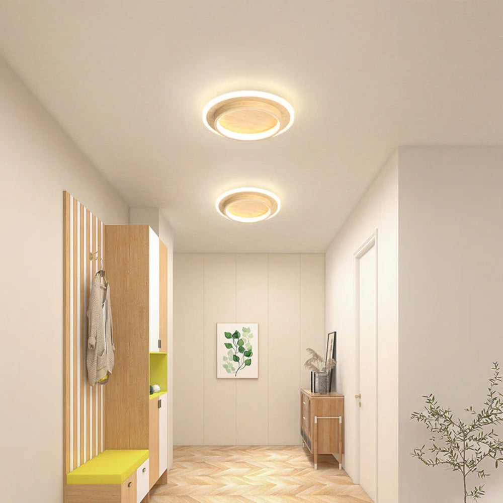 Runde Deckenleuchte – Stylischer Rahmen & Modernes Design