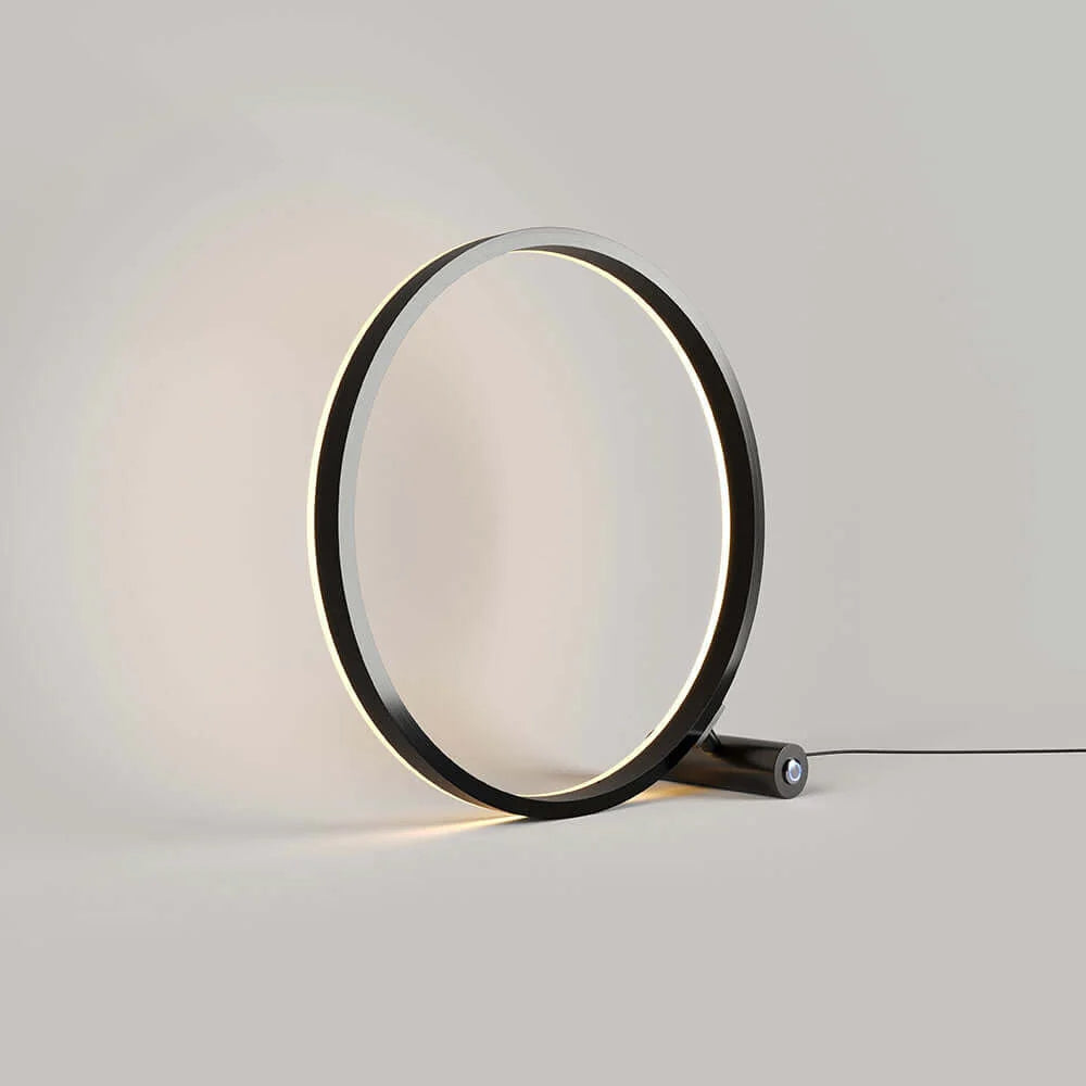 Runde LED-Schreibtischlampe – Einstellbare Helligkeit