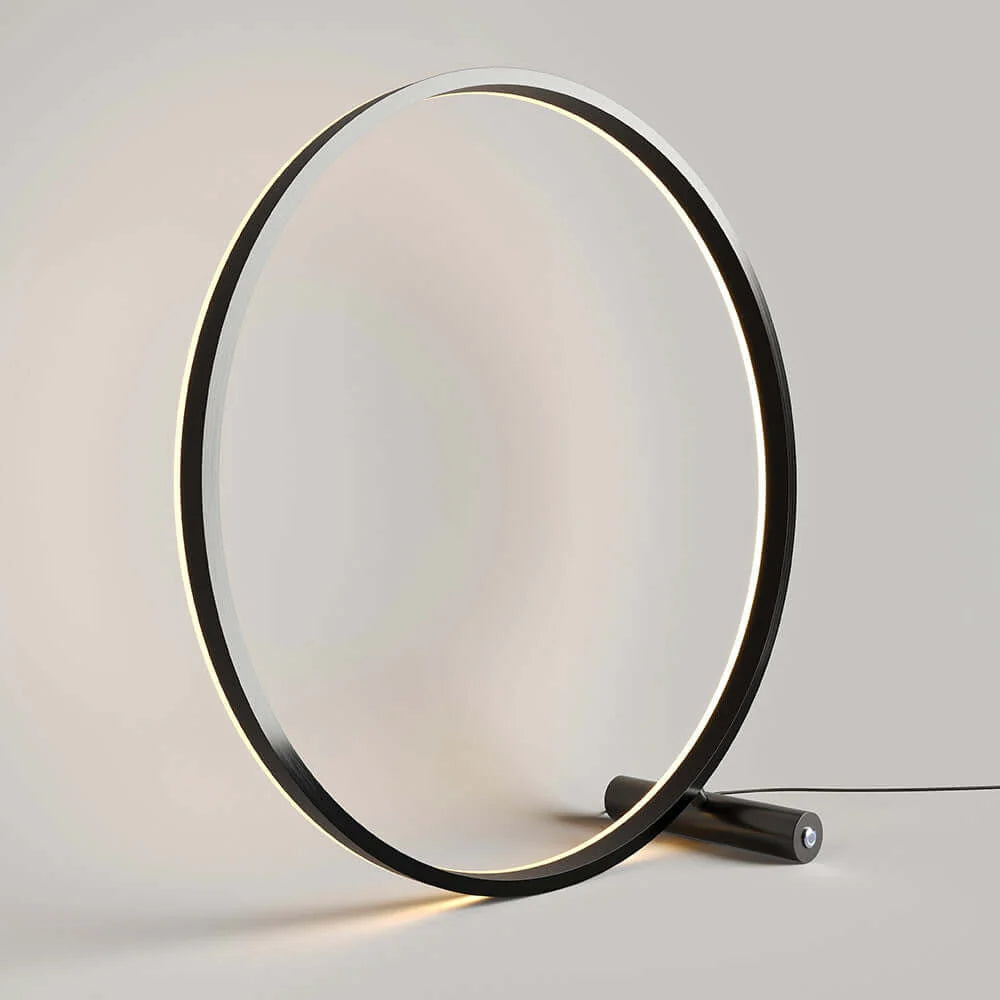 Runde LED-Schreibtischlampe – Einstellbare Helligkeit