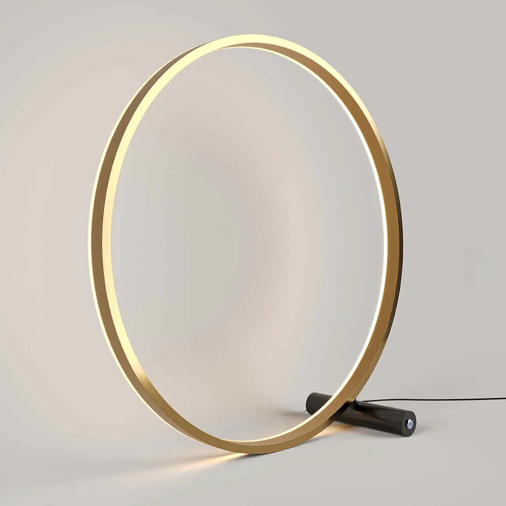 Runde LED-Schreibtischlampe – Einstellbare Helligkeit