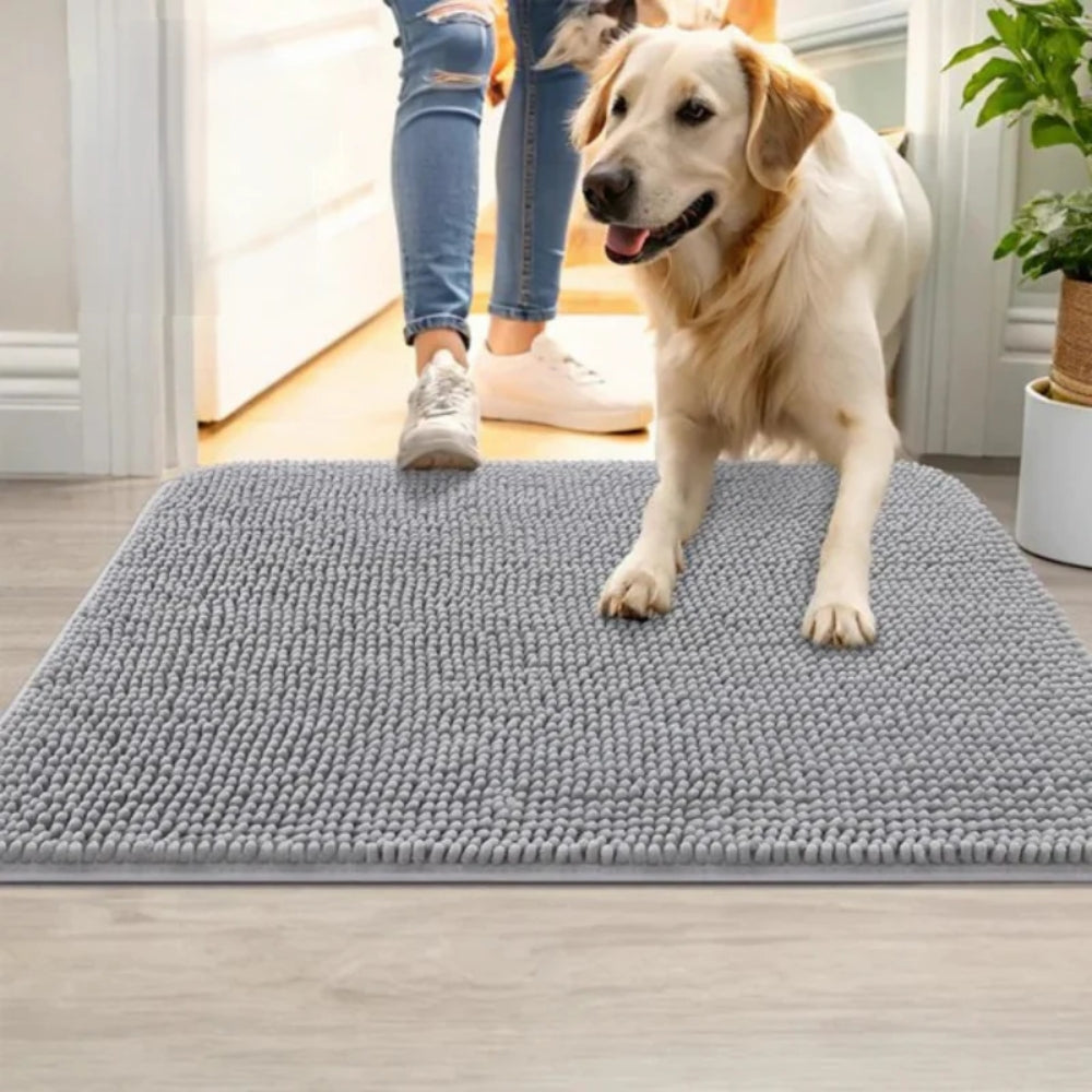 Rutschfeste Matte für Haustiere - waschbarer Haustierteppich und ultra-absorbierend