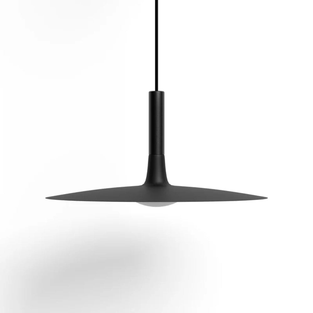 Scheibenförmige Pendelleuchte - Ultraflache moderne Form