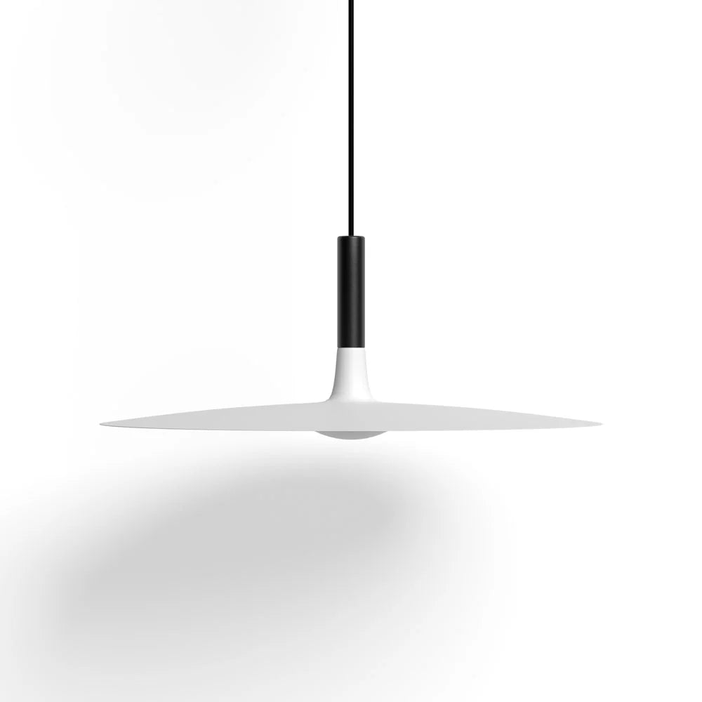 Scheibenförmige Pendelleuchte - Ultraflache moderne Form