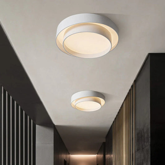 Schlanke LED-Deckenleuchte – Runde Deckenbündige Leuchte