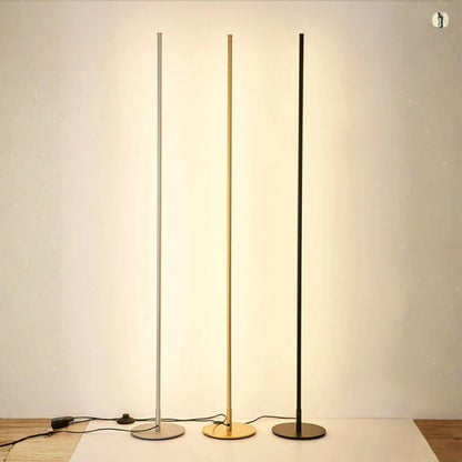 Schlanke LED-Stehlampe – Minimalistische dimmbare oder nicht dimmbare Optionen