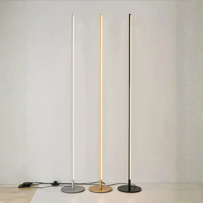 Schlanke LED-Stehlampe – Minimalistische dimmbare oder nicht dimmbare Optionen