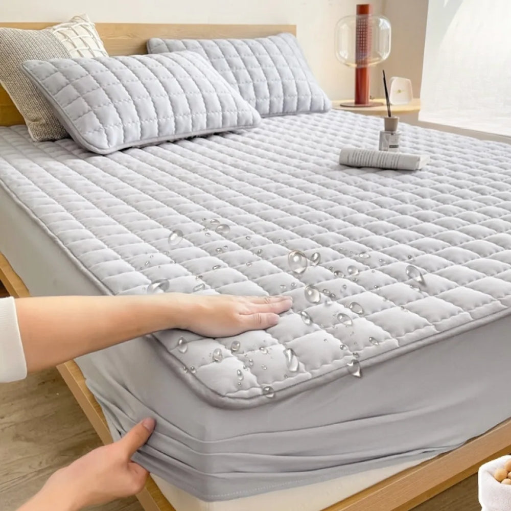 Schützender Matratzenbezug – Waschbarer Spannbezug Bettwäsche