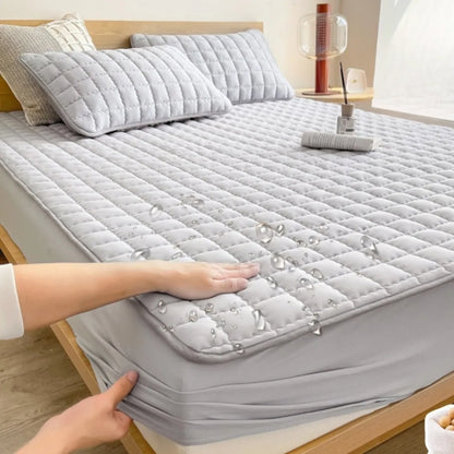 Schützender Matratzenbezug – Waschbarer Spannbezug Bettwäsche