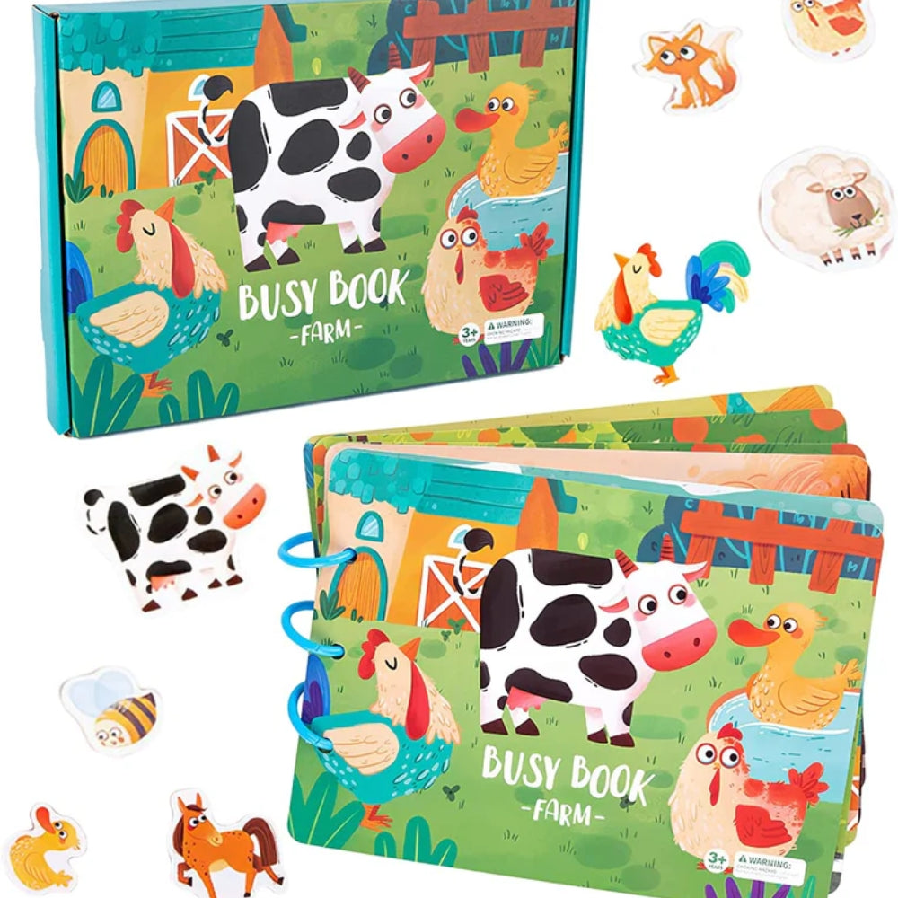 Sinnes Belegtes Buch - Interaktives Lernspielzeug für Kinder