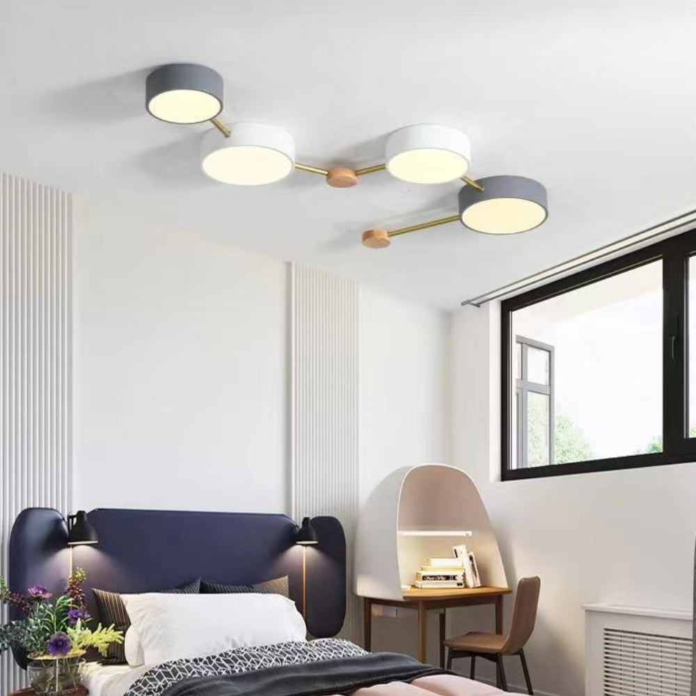 Skandinavische Deckenleuchte – Verzweigtes Design mit LED-Technologie