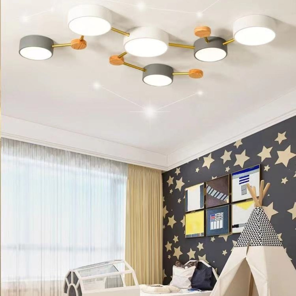 Skandinavische Deckenleuchte – Verzweigtes Design mit LED-Technologie