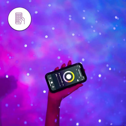 Smart Galaxie Tischlampe - 360° Projektion App & Sprachsteuerung