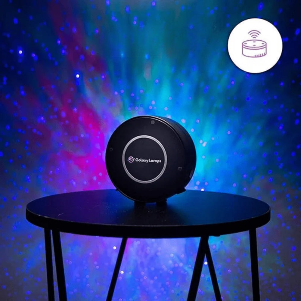 Smart Galaxie Tischlampe - 360° Projektion App & Sprachsteuerung