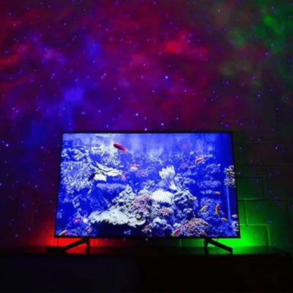 Smart Galaxie Tischlampe - 360° Projektion App & Sprachsteuerung