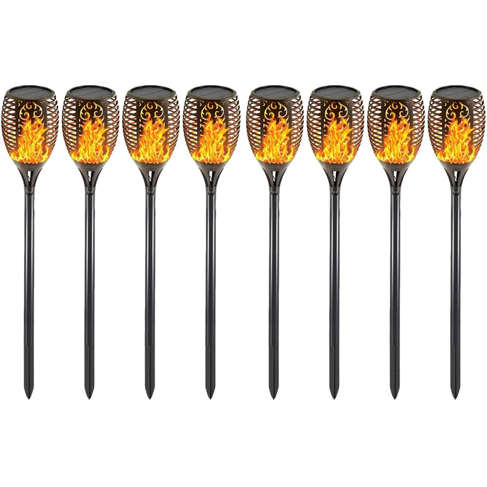 Solar-Gartenlampe mit Sensor - kabellose Außenbeleuchtung mit warmem Licht