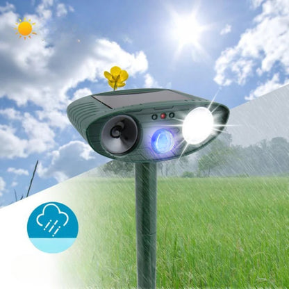 Solar-Tiervertreiber - bewegungsaktiviert für Gärten und Höfe