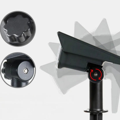 Solarbetriebene Außenstehlampe – Automatisches Ein/Aus für Gartenbeleuchtung