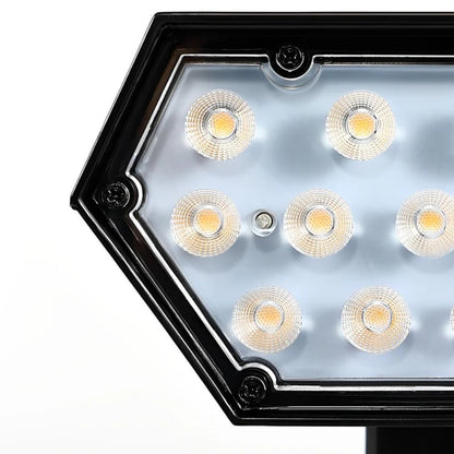 Solarbetriebene Außenstehlampe – Automatisches Ein/Aus für Gartenbeleuchtung