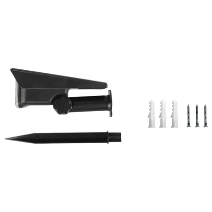 Solarbetriebene Außenstehlampe – Automatisches Ein/Aus für Gartenbeleuchtung