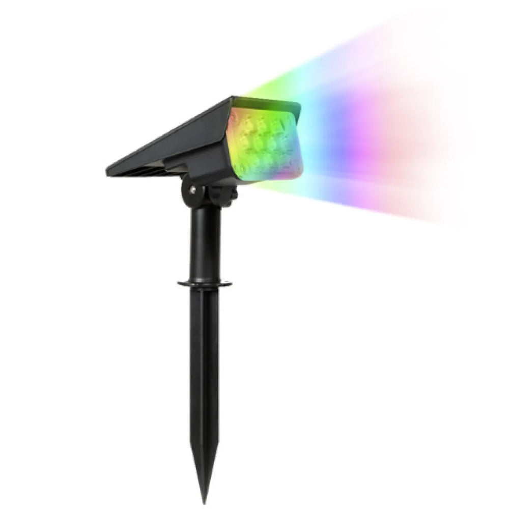 Solarbetriebene Außenstehlampe – Automatisches Ein/Aus für Gartenbeleuchtung