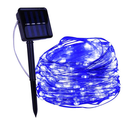 Solarbetriebene Feenlampe Für Außen – Wasserdichte Lichterkette