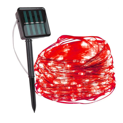 Solarbetriebene Feenlampe Für Außen – Wasserdichte Lichterkette