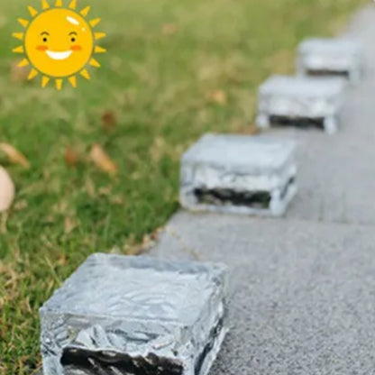 Solareisziegel-Bodenlampe – LED-Außenbeleuchtung für Garten und Terrasse