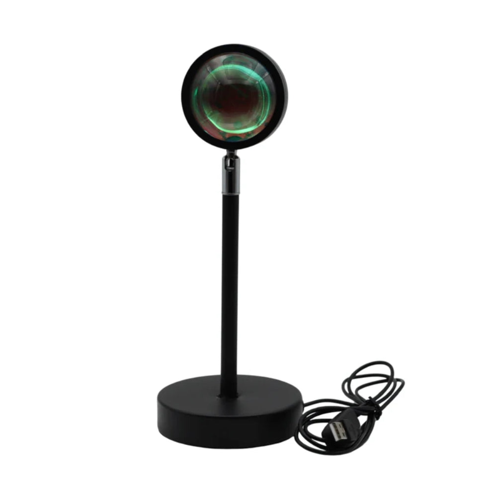 Sonnenuntergang Projektionslampe - 360° drehbare LED mit 13 Lichtmodi