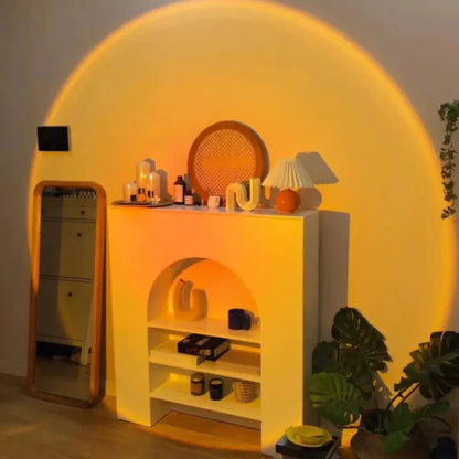 Sonnenuntergang Projektionslampe - 360° drehbare LED mit 13 Lichtmodi