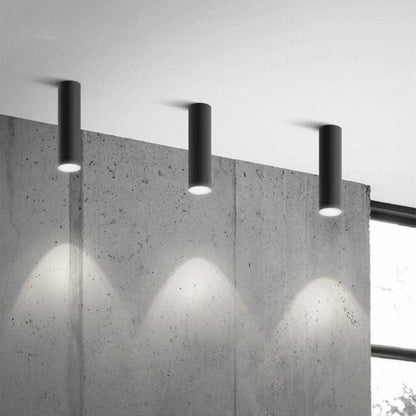 Spotlight-Deckenleuchte – Schlanke, minimalistische Röhre