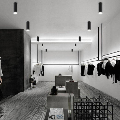 Spotlight-Deckenleuchte – Schlanke, minimalistische Röhre