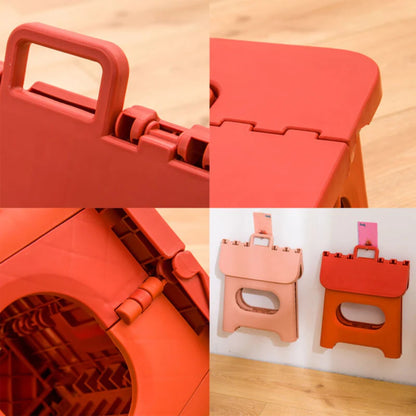 Stabiler klappbarer Hocker - Anti-Rutsch-Stufe mit abgerundeten Ecken