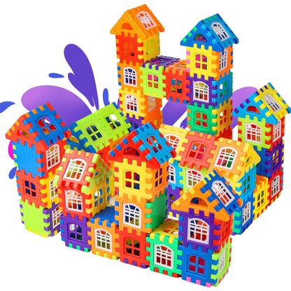 Stapeln Puzzle Blöcke - 150-teiliges pädagogisches Spielset für Kinder
