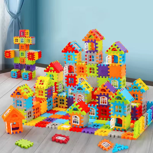Stapeln Puzzle Blöcke - 150-teiliges pädagogisches Spielset für Kinder