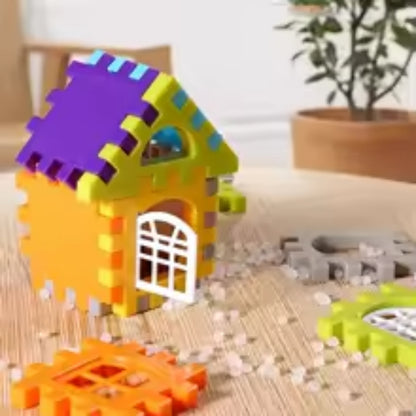 Stapeln Puzzle Blöcke - 150-teiliges pädagogisches Spielset für Kinder