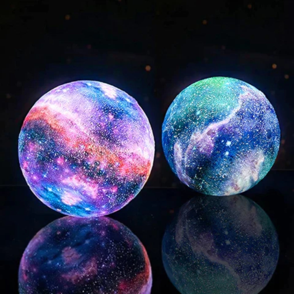 Starry Sky Tischlampe - Wiederaufladbares Nachtlicht mit Touch-Steuerung