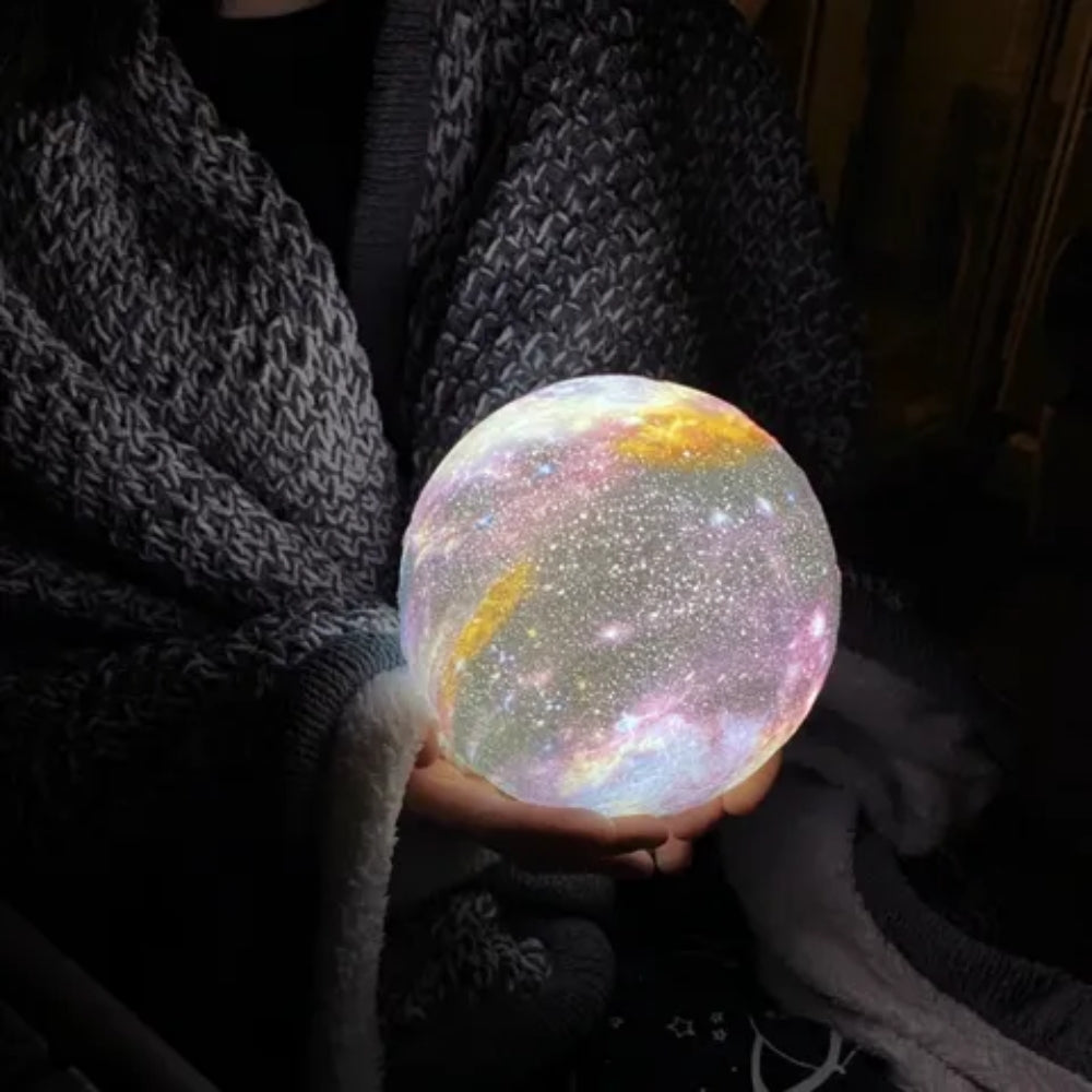 Starry Sky Tischlampe - Wiederaufladbares Nachtlicht mit Touch-Steuerung