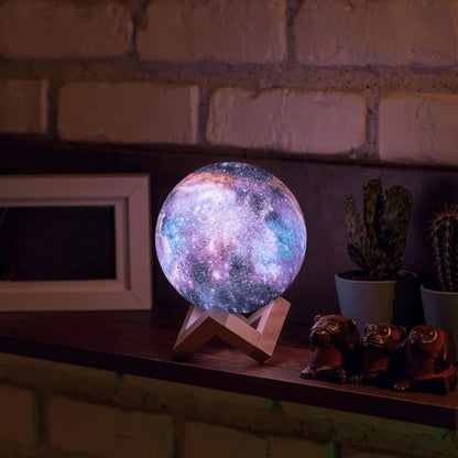 Starry Sky Tischlampe - Wiederaufladbares Nachtlicht mit Touch-Steuerung