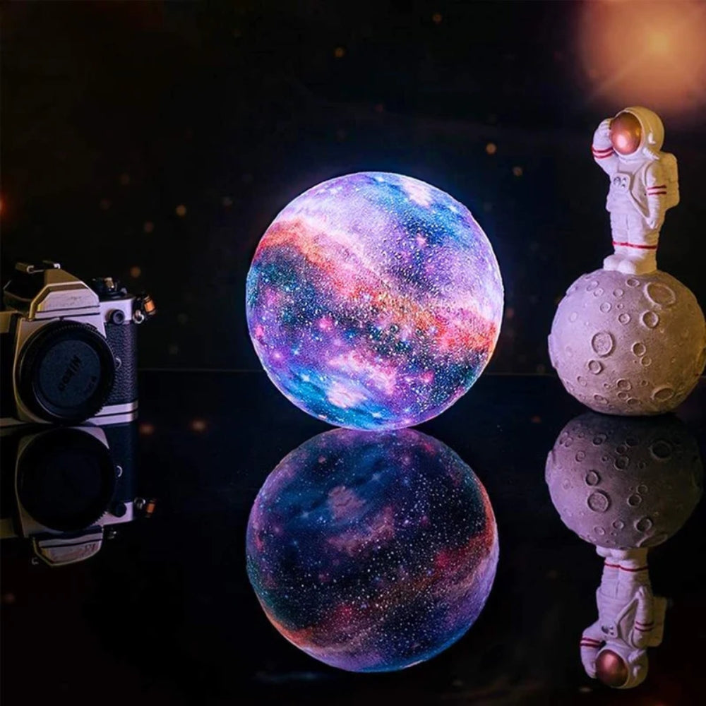 Starry Sky Tischlampe - Wiederaufladbares Nachtlicht mit Touch-Steuerung