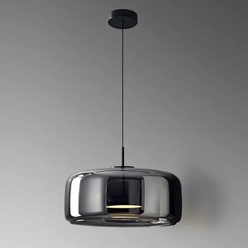 Stellungnahme Glas-Hängeleuchte - Verstellbar mit minimalistischem Gestaltung