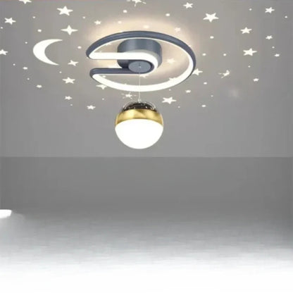 Sternenhimmel-Deckenleuchte – Dimmbares LED-Leuchtmittel mit Nachleuchteffekt