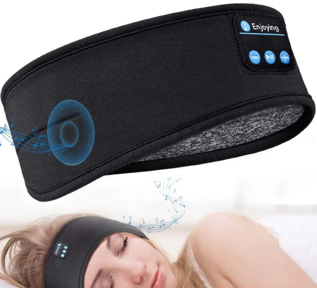 Bluetooth-Stirnband zum Schlafen - Komfortable Kopfhörer für erholsamen Schlaf