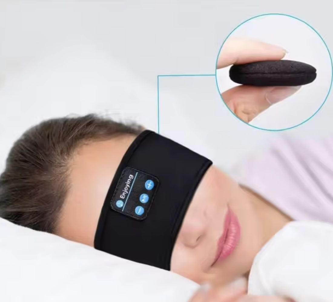 Bluetooth-Stirnband zum Schlafen - Komfortable Kopfhörer für erholsamen Schlaf