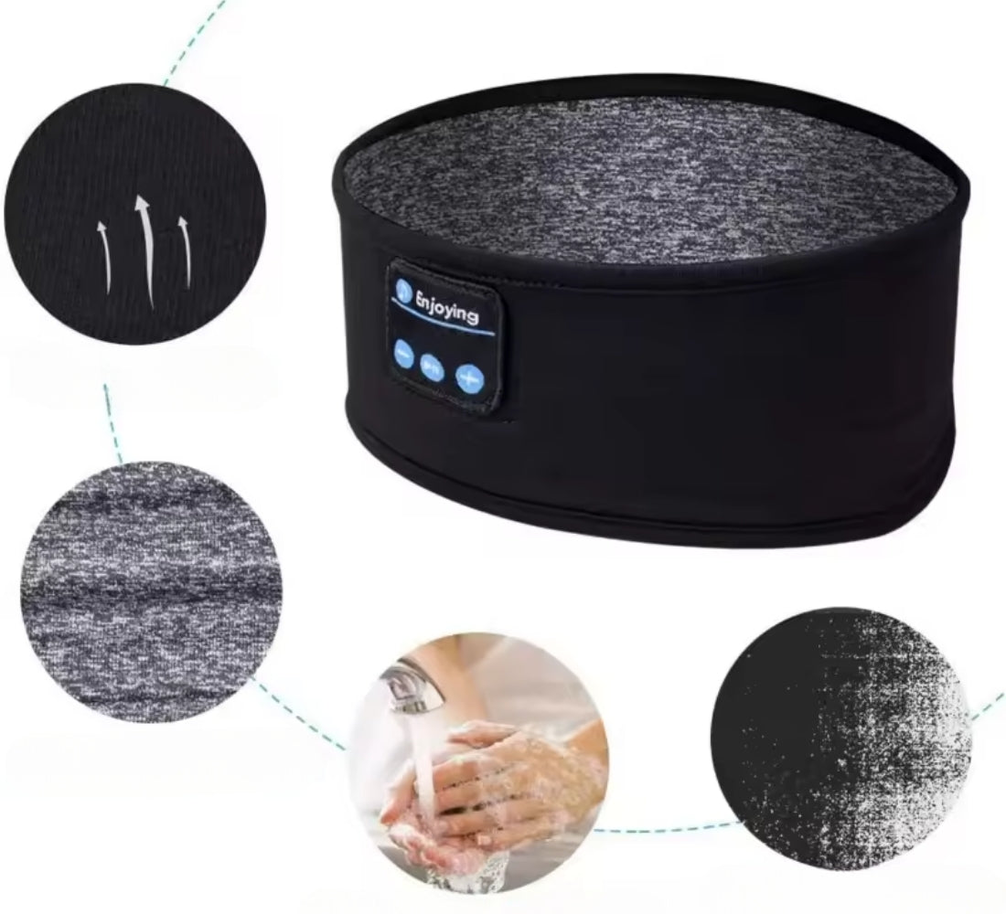 Bluetooth-Stirnband zum Schlafen - Komfortable Kopfhörer für erholsamen Schlaf