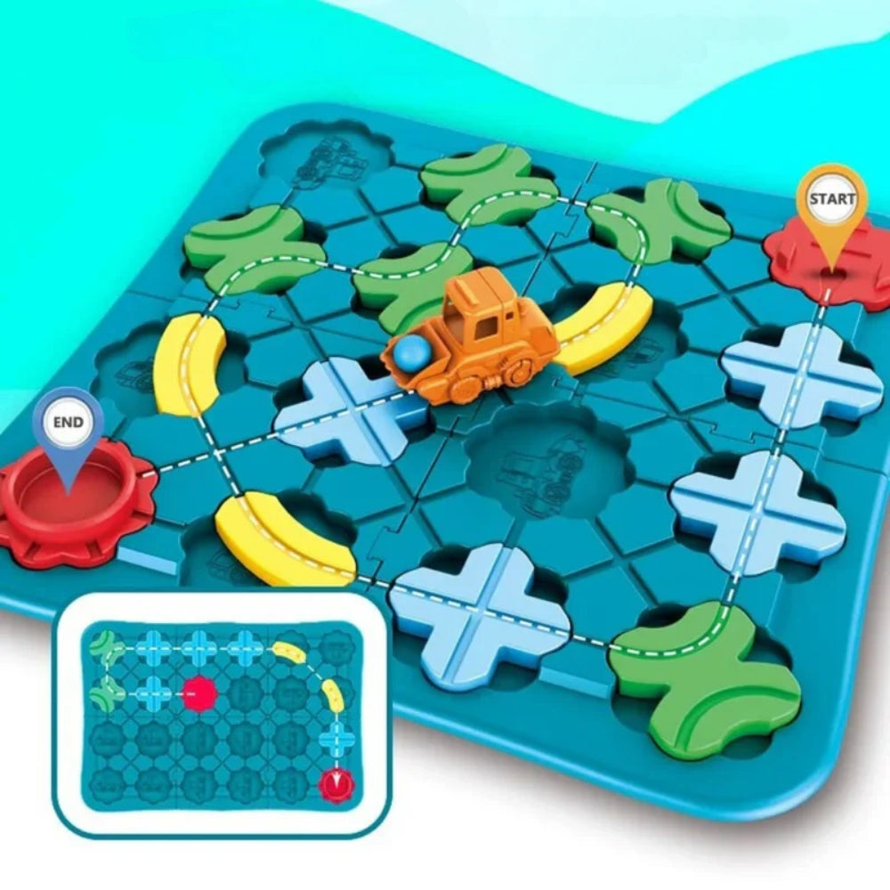 Straße Puzzle-Spiel - 118 logische Herausforderungen für Kinder und Familie