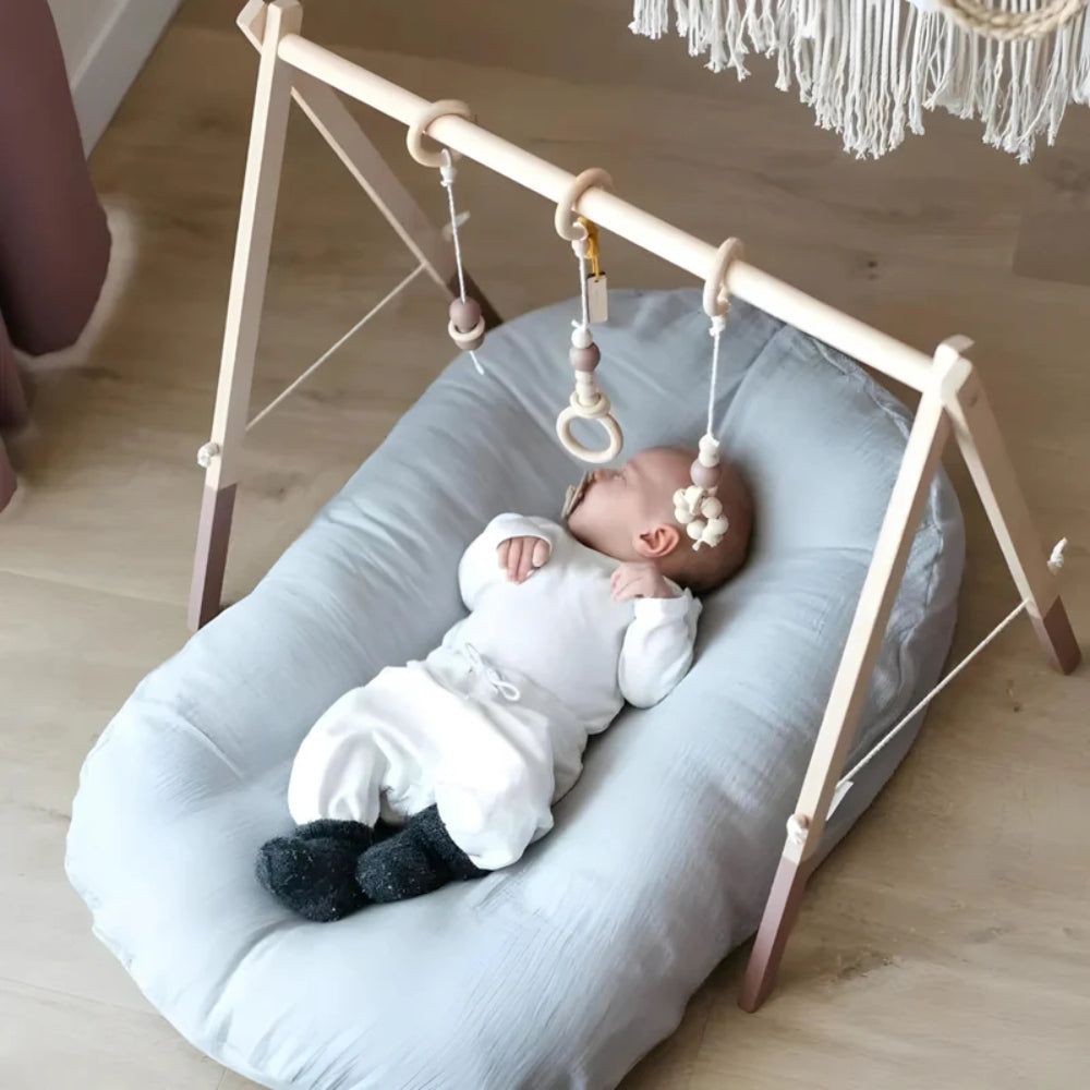 Stützendes Babykopfkissen - Atmungsaktiv und weich für Kinder
