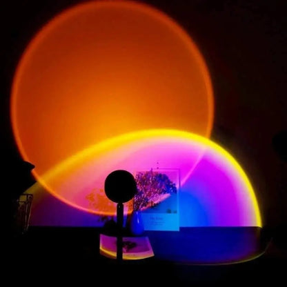 Sunset Tischlampe - Warmes Halo-Glühen für ästhetisches Ambiente
