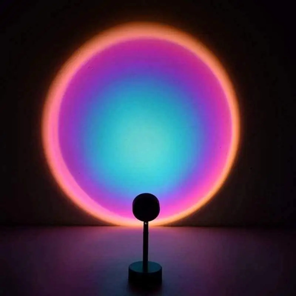 Sunset Tischlampe - Warmes Halo-Glühen für ästhetisches Ambiente