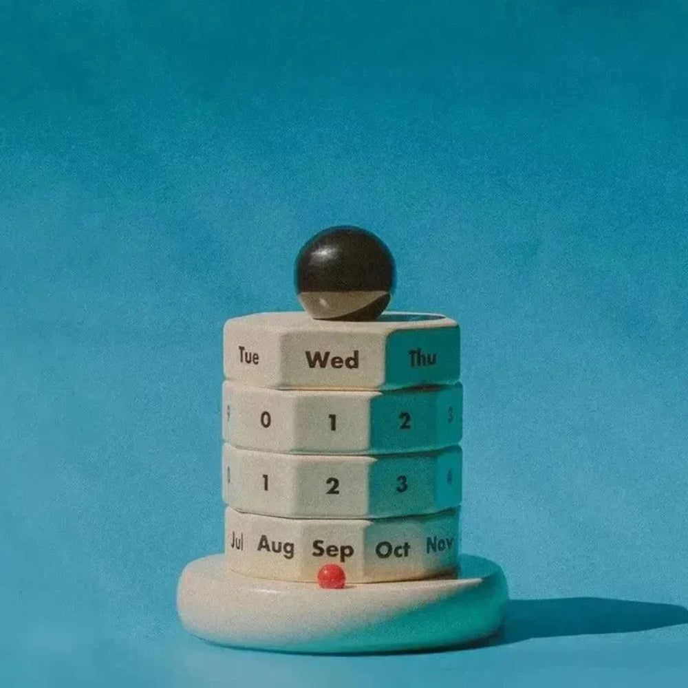 Taktiler Kalender - Kompaktes interaktives Design
